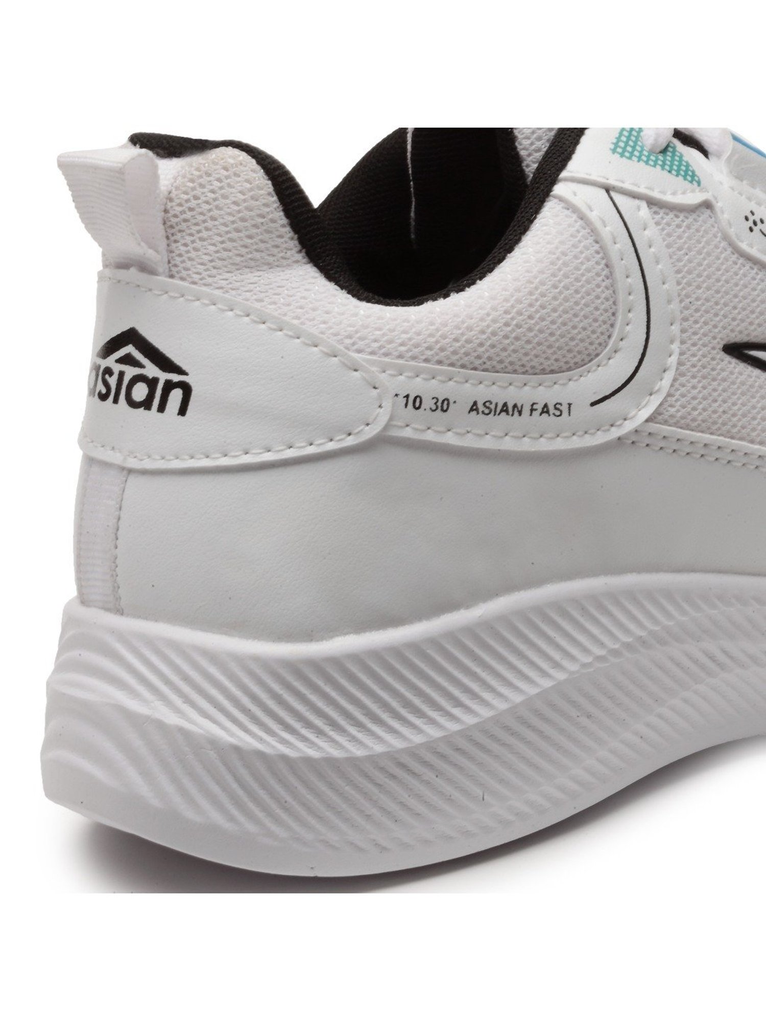 Asian Men's White Running Shoes