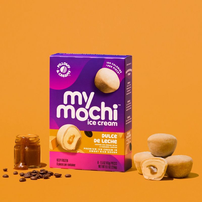 My/Mochi Third Layer Dulce de Leche Ice Cream - 6pk