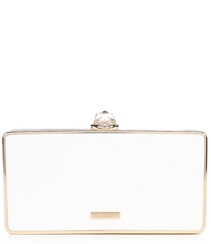 Kate Landry Satin Buckle Clutch Bag