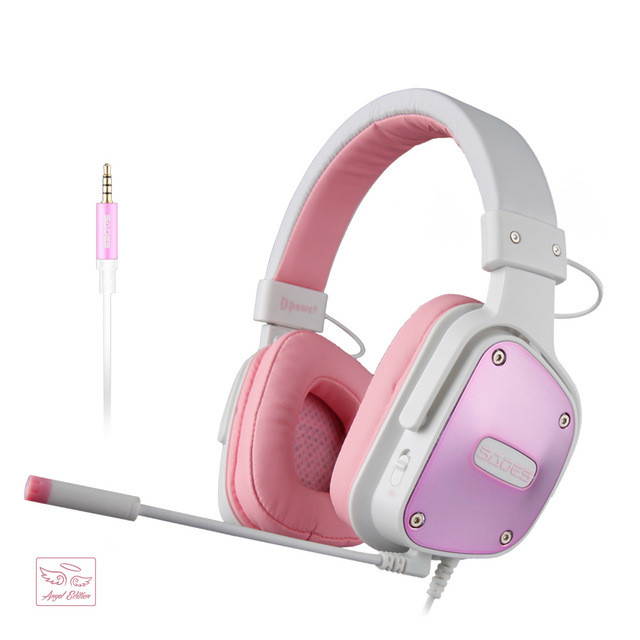 Dpower Gaming Headset 3.5mm Headphones Lightweight Multi-platform For PC/Xbox One/PS4