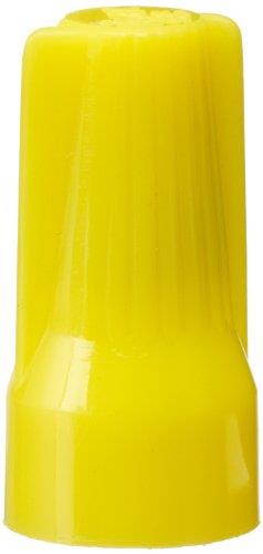 Morris Products 23354 Easy Cap Wire Connector, Type, Yellow, 10 - 22 Awg, max: 3 #12 min: 4 #22 Wire Combinations