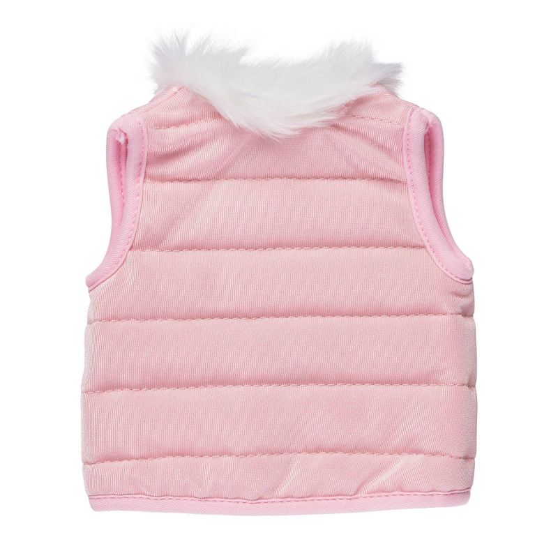 Perfectly Cute Baby Doll Outfit - Purple One-Piece with Vest