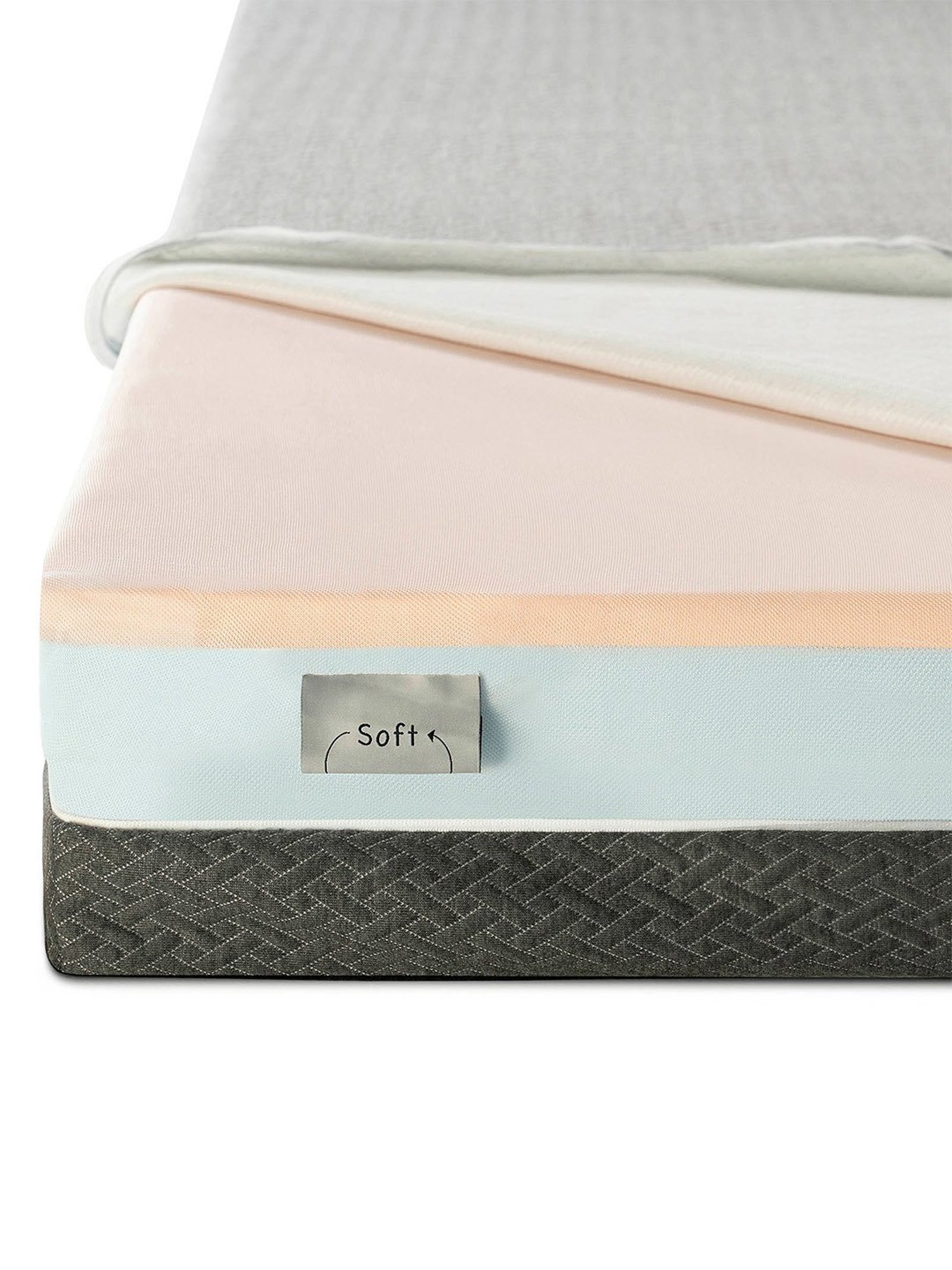 Duroflex Live-in Adapt Grey Foam New Gen Smart Design Flippable Adjustable Double Mattress