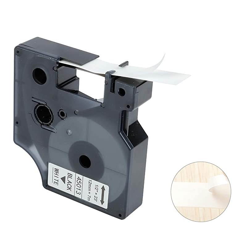 Replacement for DYMO D1 Label Tapes Color Combo Set Equivalent DYMO 45010 45013 45016 45017 45018 45019 Compatible with DYMO LabelManager 160 280 420P PnP 220P 360D 450 210D 6Pack