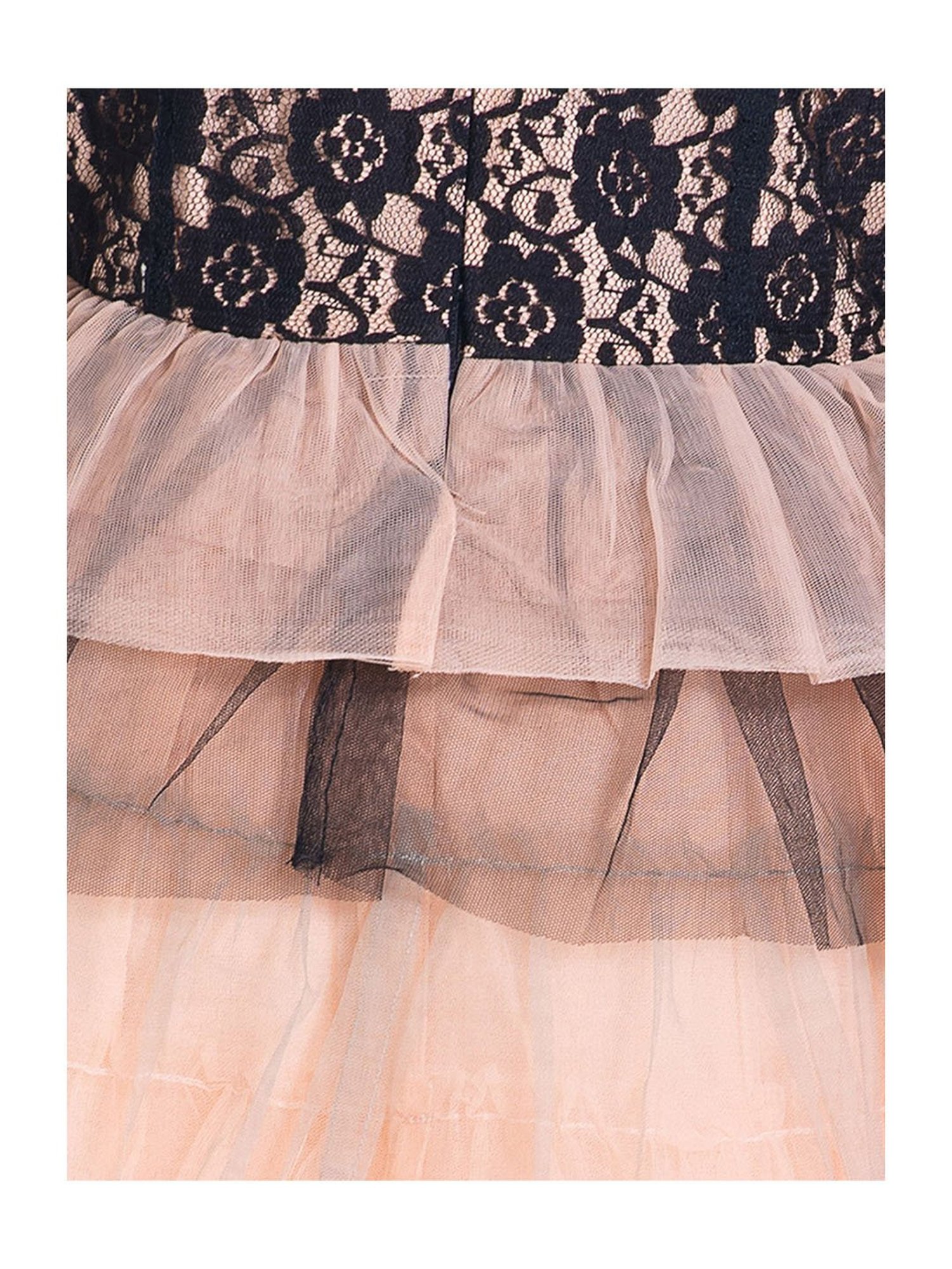 Budding Bees Kids Multicolor Floral Print Dress