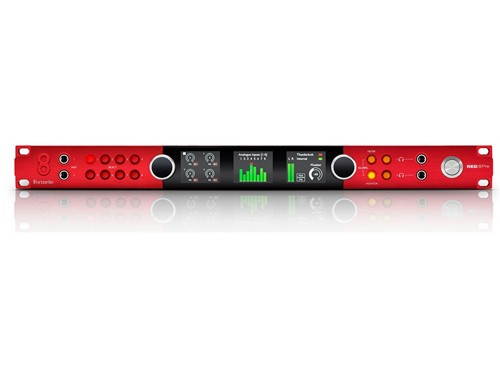 Focusrite Red 8 Pre - 64 In/64 Out Thunderbolt 2 Audio Interface w/Dante Network Audio Connectivity
