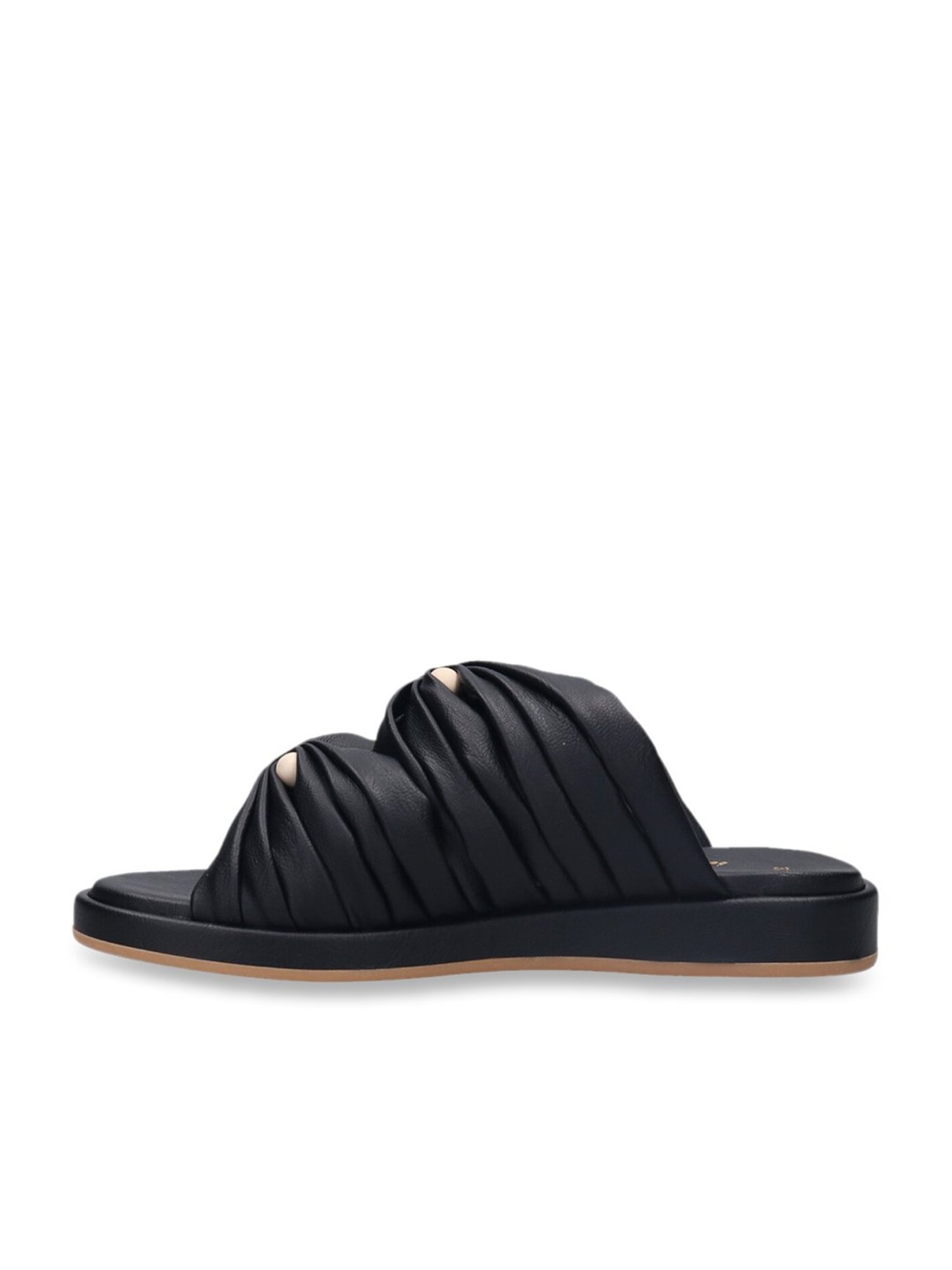 Bagatt Women's Ravenna Black Casual Sandals