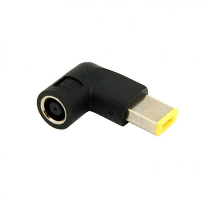 CY DC 7.9*5.4mm DC Jack to Rectangle Port Charger Power Adapter 90 Degree Angled For Lenovo ThinkPad X1 Carbon Laptop PW-158-RI