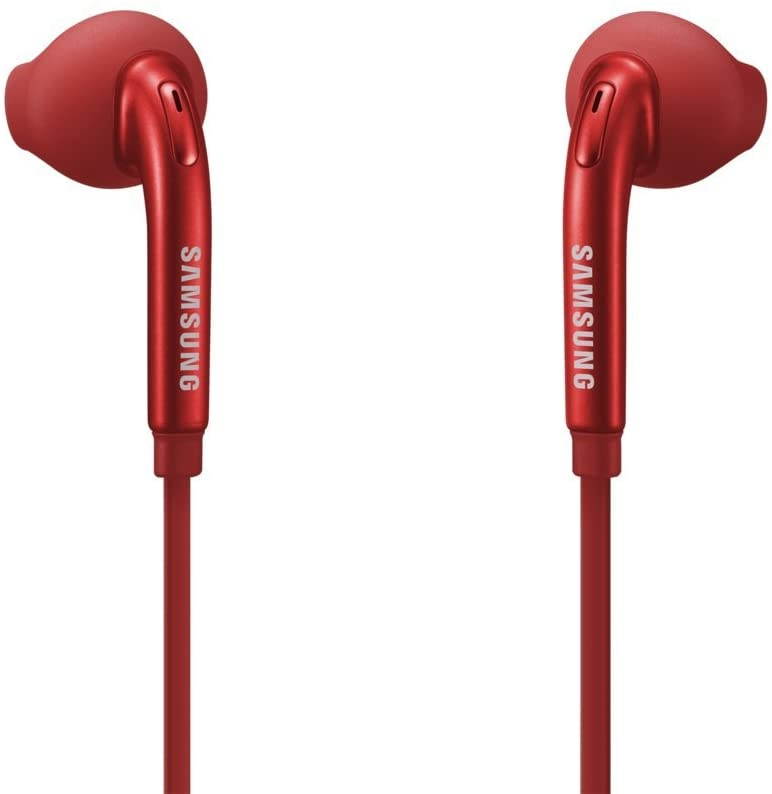 Samsung Active InEar Headphones for Universal/SmartPhones - Retail Packaging - Red - EO-EG920LREGUS