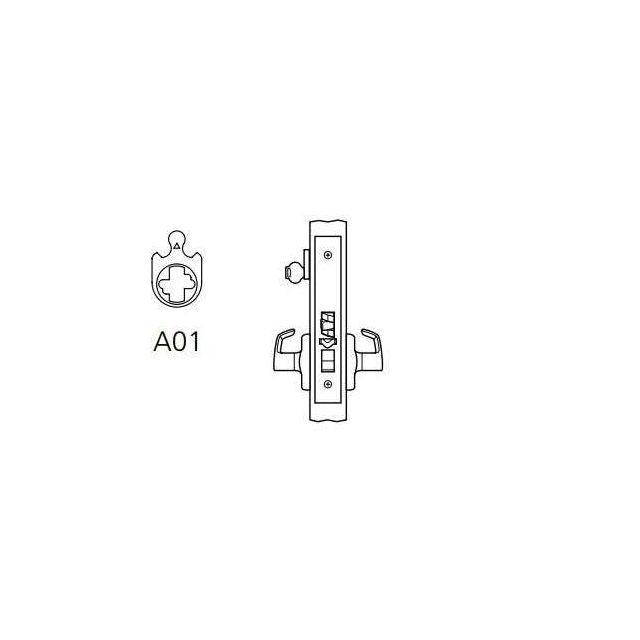 Corbin Russwin - ML2051 LSA 626 LC - ML2051 LSA 626 LC Corbin Russwin Mortise Lock