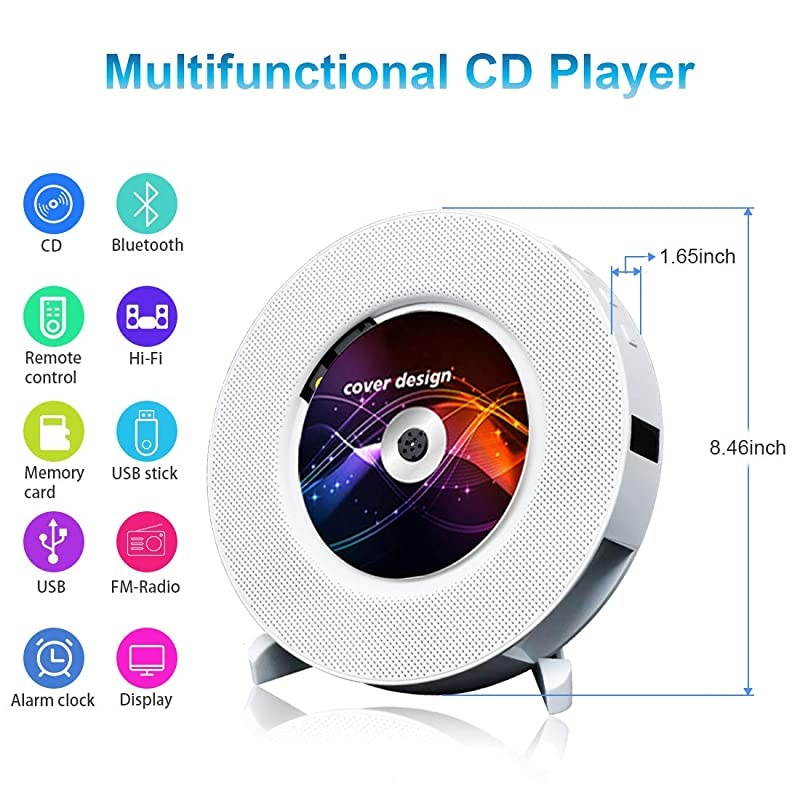 Hard Carrying Travel Storage Case, for DBPOWER 10.5" Portable DVD Player (Black-New Version)