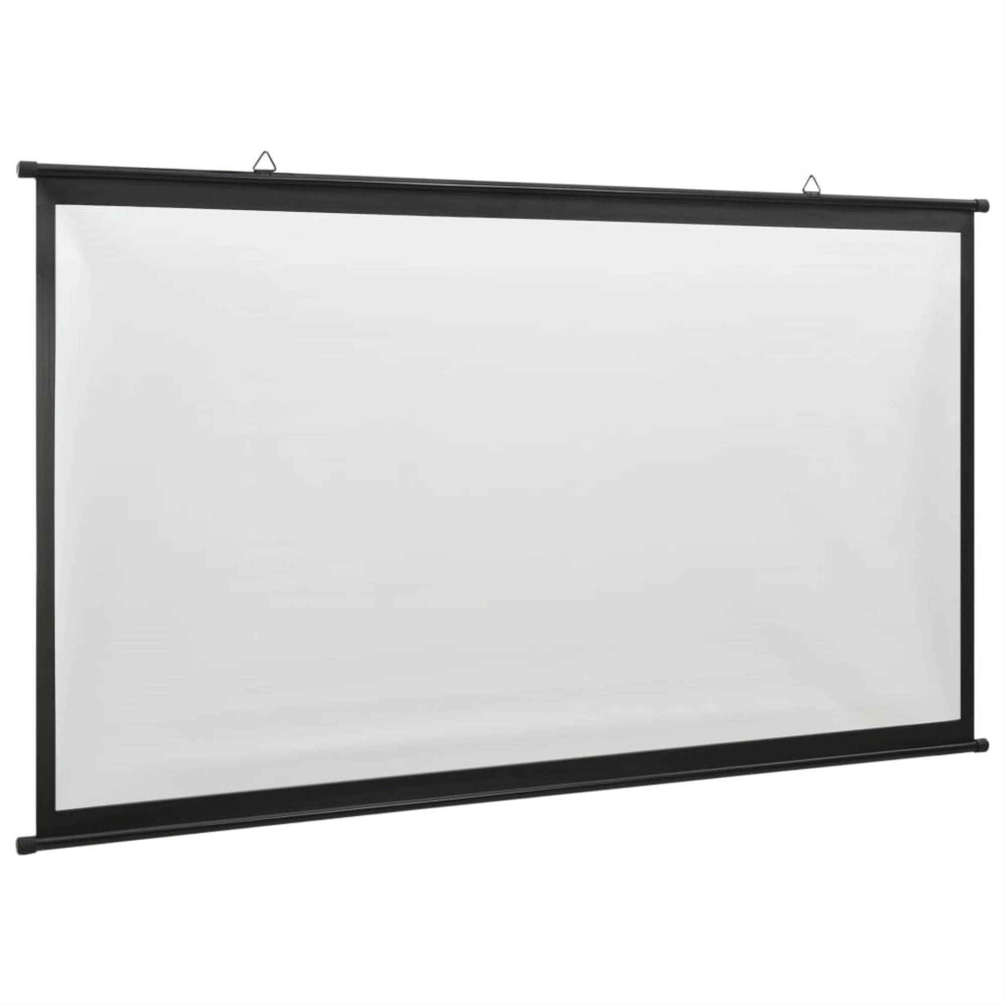 vidaXL Projection Screen 90" 16:9 Home Theater Screen Office Presentation
