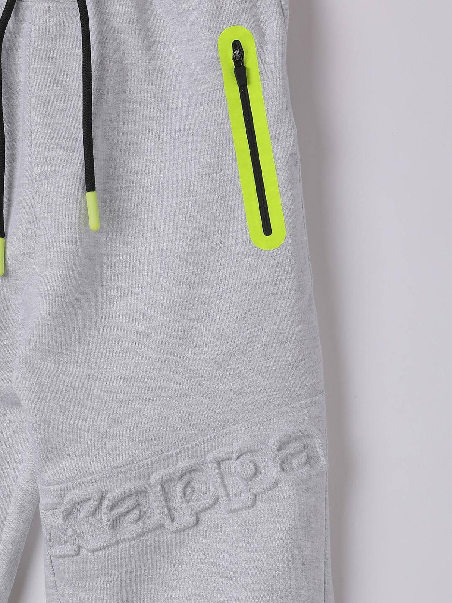 Y&F Kids by Westside Off-White Mid-Rise Cotton Blend Track Pants