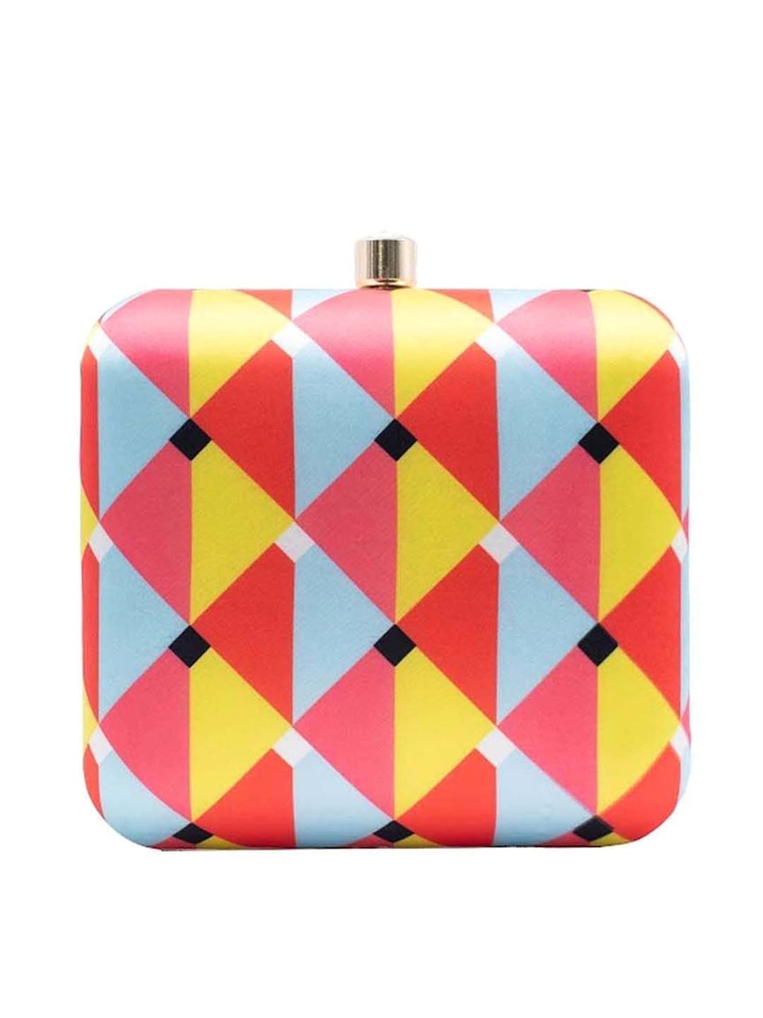 Sugarcrush Multicolor Printed Clutch