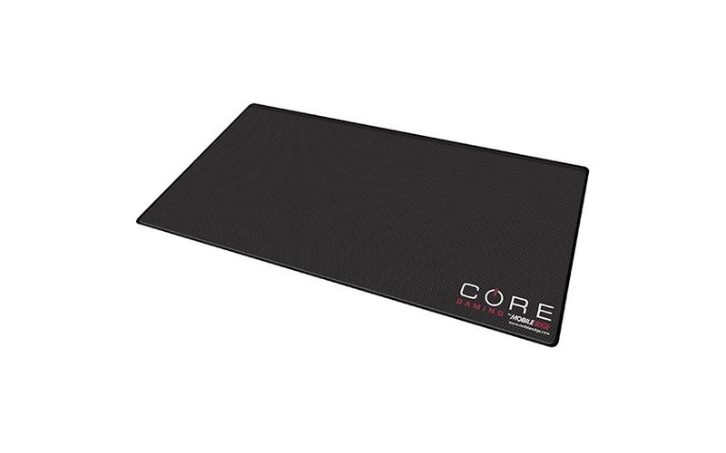 Mobile Edge Core Gaming Mouse Mat - Standard (14" x 10") - 10" x 14" x 0.2" Dimension - Black - Fabric, Neoprene - Anti-slip