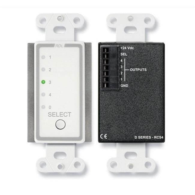 Remote Channel Selector - 4 Channels - controls RU-ASX4D/R