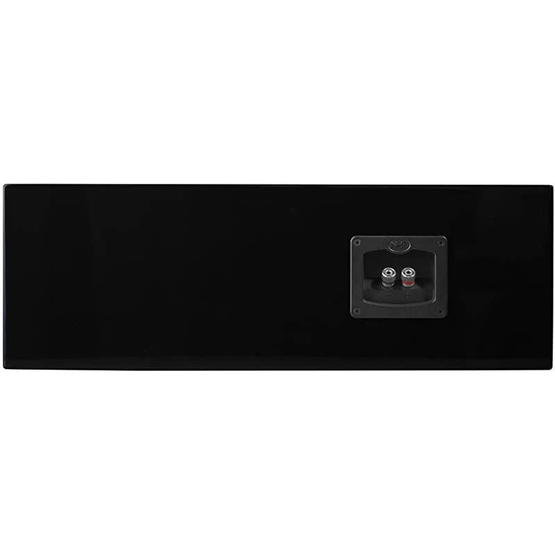 C Series C LCR Premium Home Theater 3-Way Center Channel Speaker - Clean, Hi-Res Audio | Sealed Box | Aluminum Drivers | Front Left, Front Right, or Center | Single, High Gloss Black