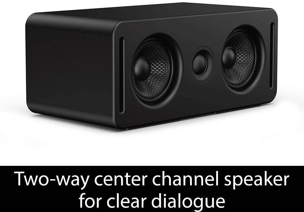 Monaco 5.1 Plus Axiim LINK Immersive Wireless Home Audio system for LG 2019-2020 OLED and NanoCell TVs & Xbox One. Tuned by THX, WiSA, 24-Bit High Resolution Audio System with 270W Total Power