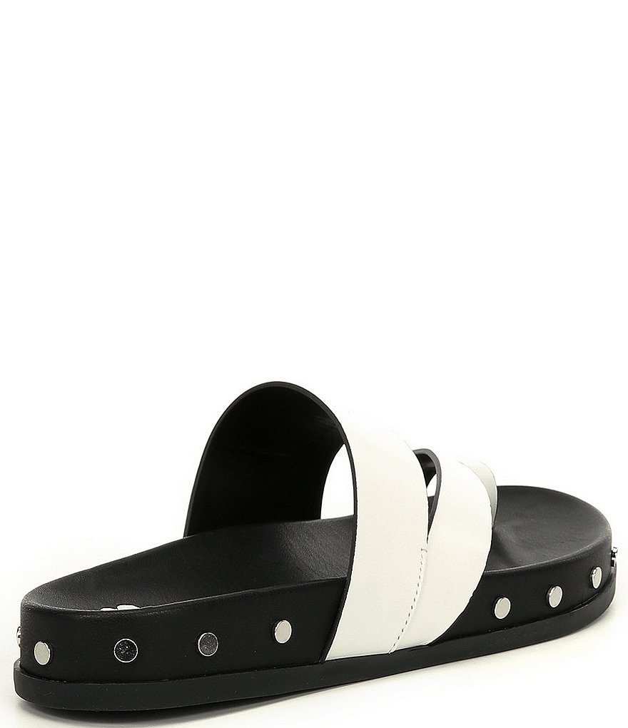 GB En-Core Leather Studded Slides