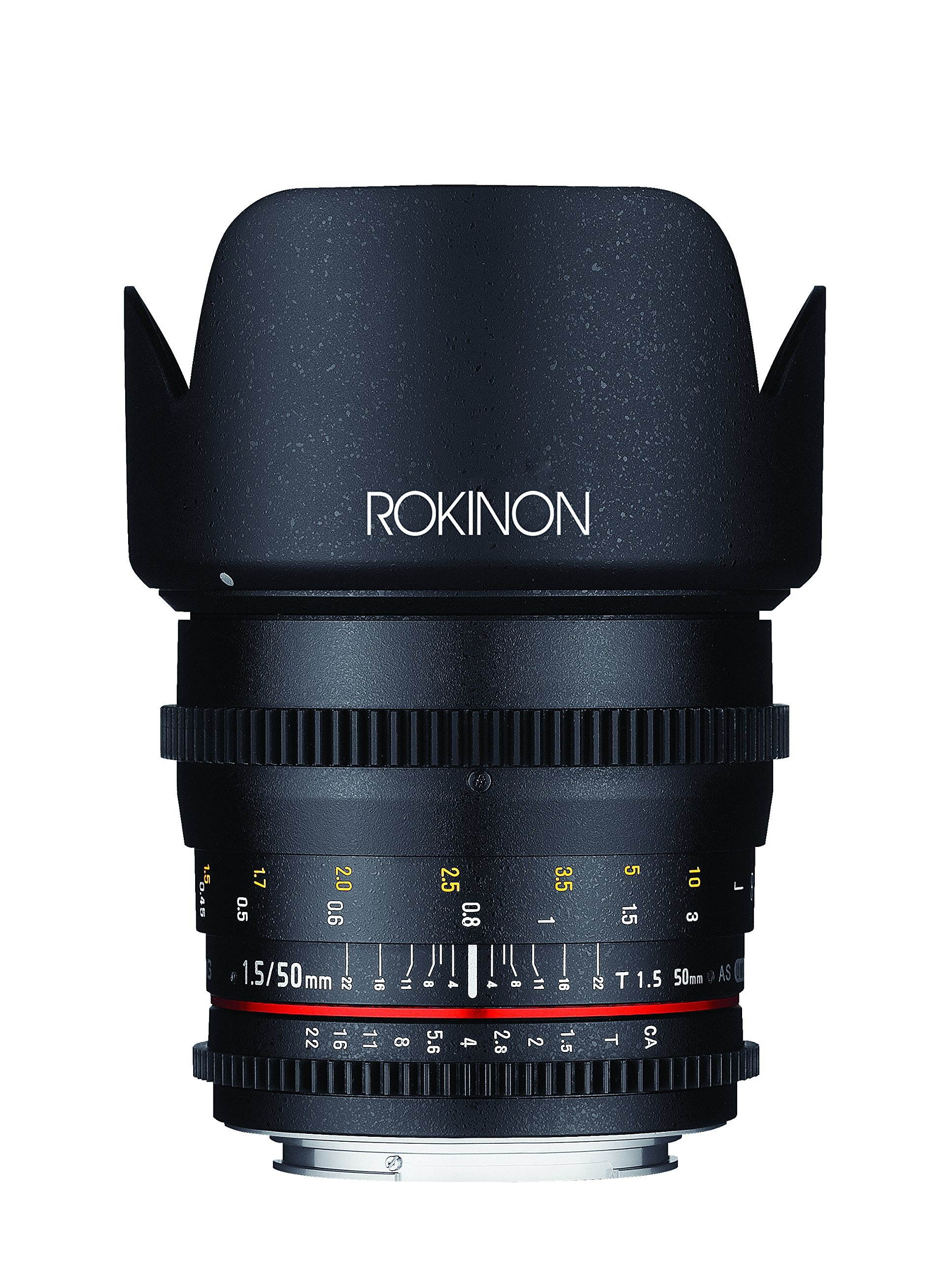 Rokinon 50mm T/1.5 DS Cine Lens (for Video DSLR Nikon Cameras)