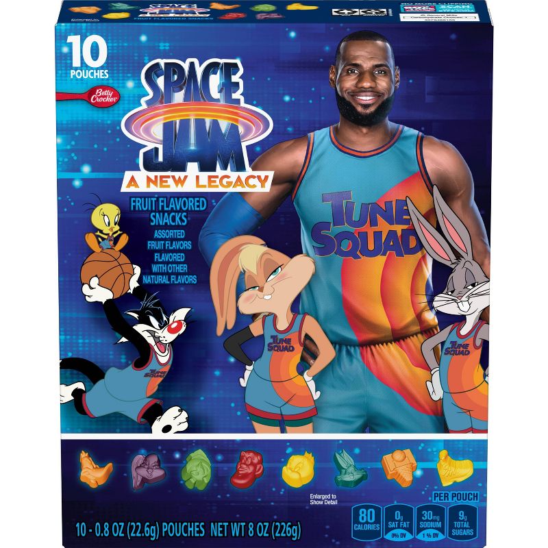 Betty Crocker Space Jam Fruit - 8oz/10ct