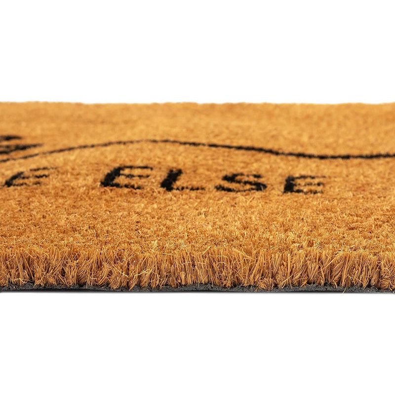 Juvale Gather Somewhere Else Coir Door Mat Welcome Doormat Indoor Outdoor Front Rug 30 x 17