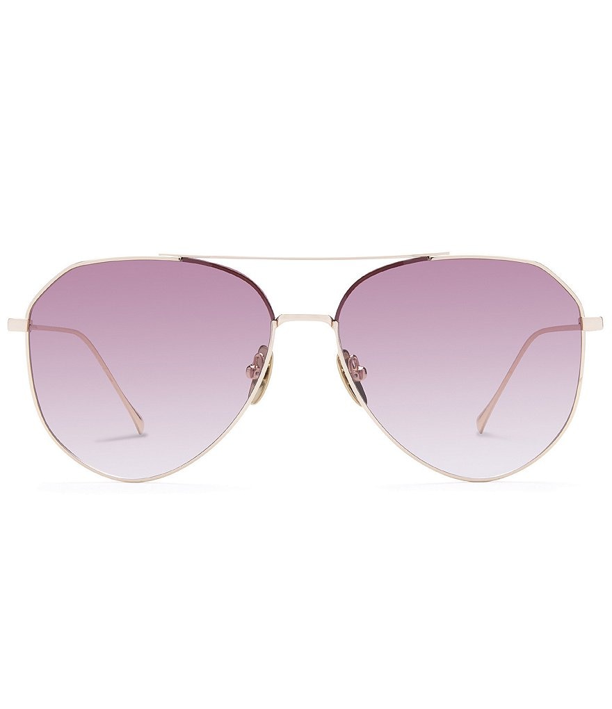 DIFF Eyewear Dash Aviator 61mm Sunglasses