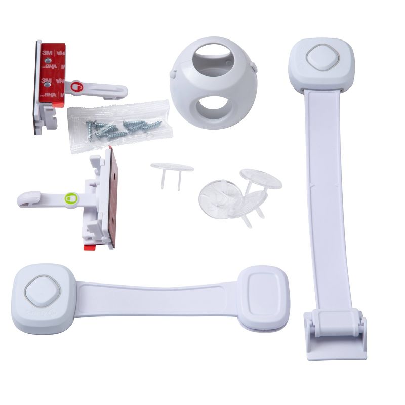 Safety 1st No Tools Bathroom Safety Kit
