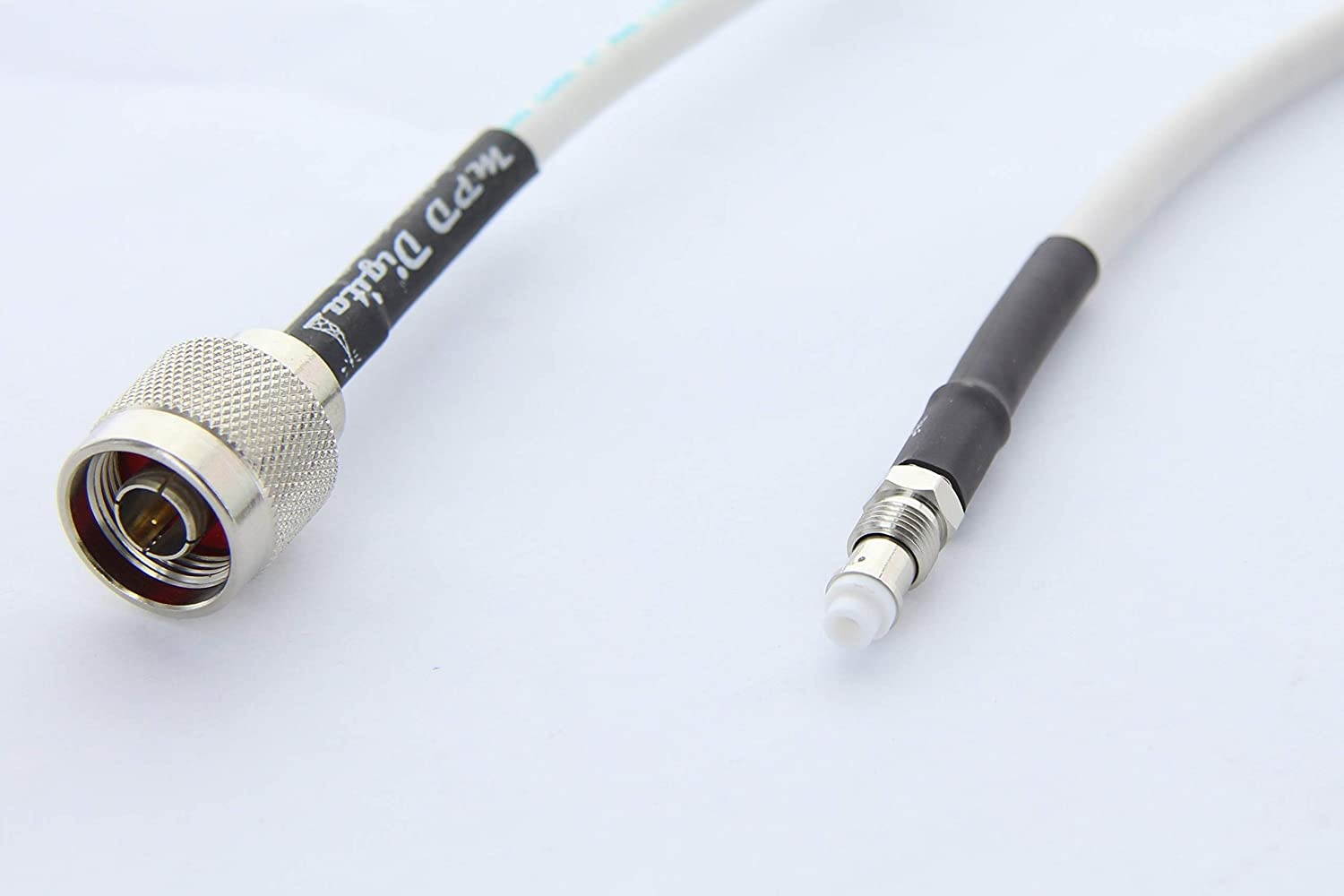 MPD Digital RG8X Marine Radio VHF AIS Antenna Extension Cable N male & FME female Connectors Made in the U.S.A, 40FT