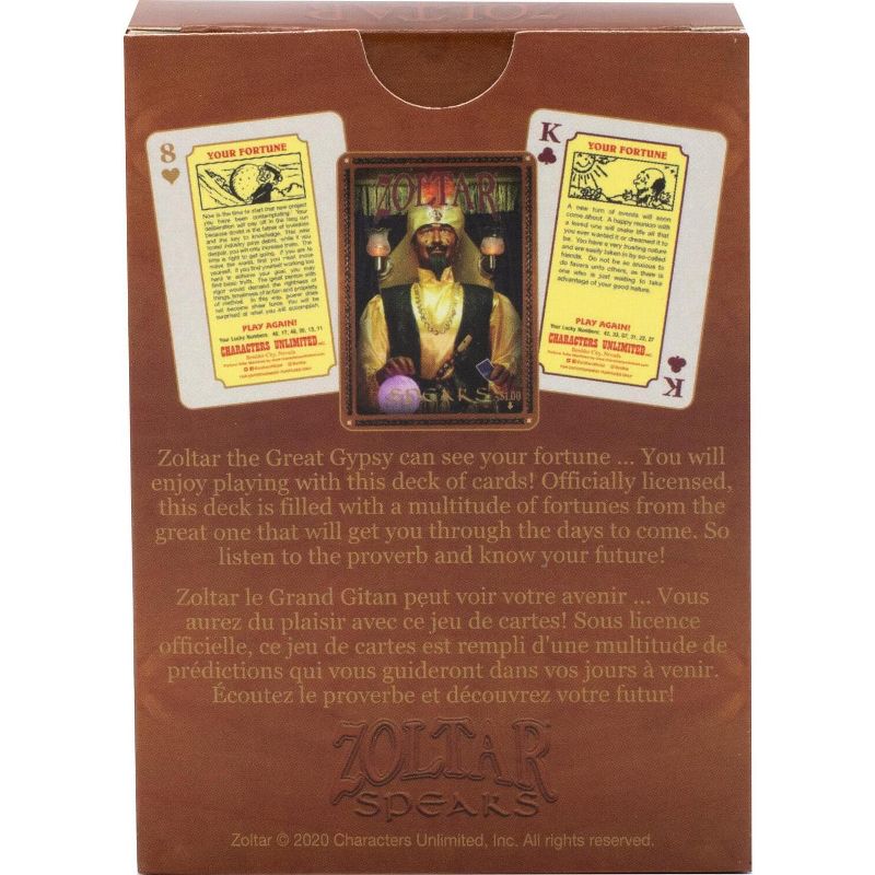 NMR Distribution Zoltar Fortunes Playing Cards | 52 Card Deck + 2 Jokers