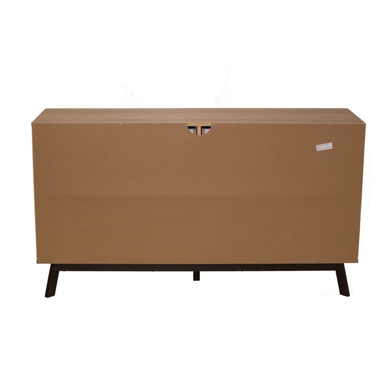 Aspen 6 Drawer Dresser Vintage Reddish/Brown - loft607