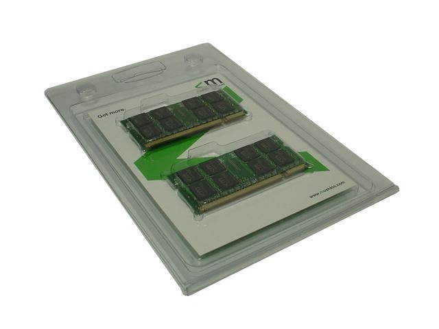 Mushkin Enhanced 2GB (2 x 1GB) Essentials DDR2 PC2-5300 667MHz 200-Pin Dual Channel Kit Laptop Memory Model 991505
