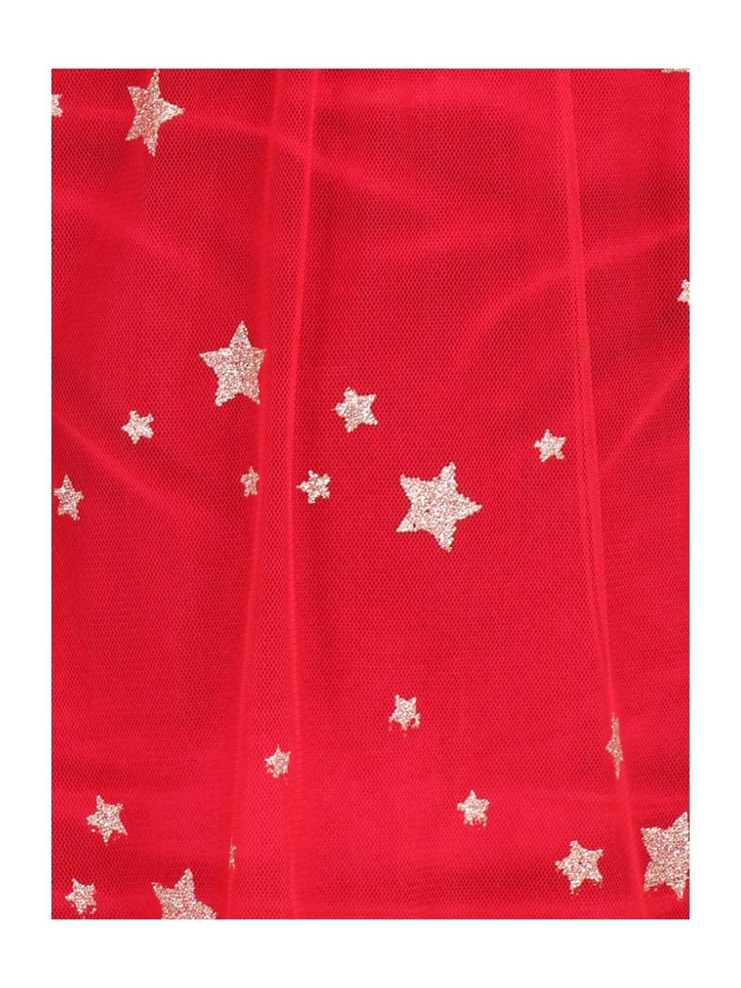 Cutecumber Kids Red Embellished Dress