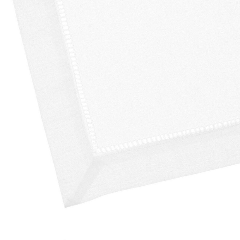 Juvale Embroidered Handkerchief Napkin for Mom, Wedding Gift Keepsake, White (6 Inches)