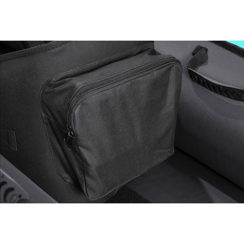 Intex Explorer 200 Inflatable 2 Person River Boat Raft Set with 2 Oars & Pump