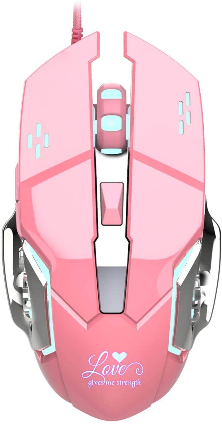 EVESKY RONSHIN Fashion Cool Gaming Mouse USB Wired Mouse 3200 DPI Desktop Mouse