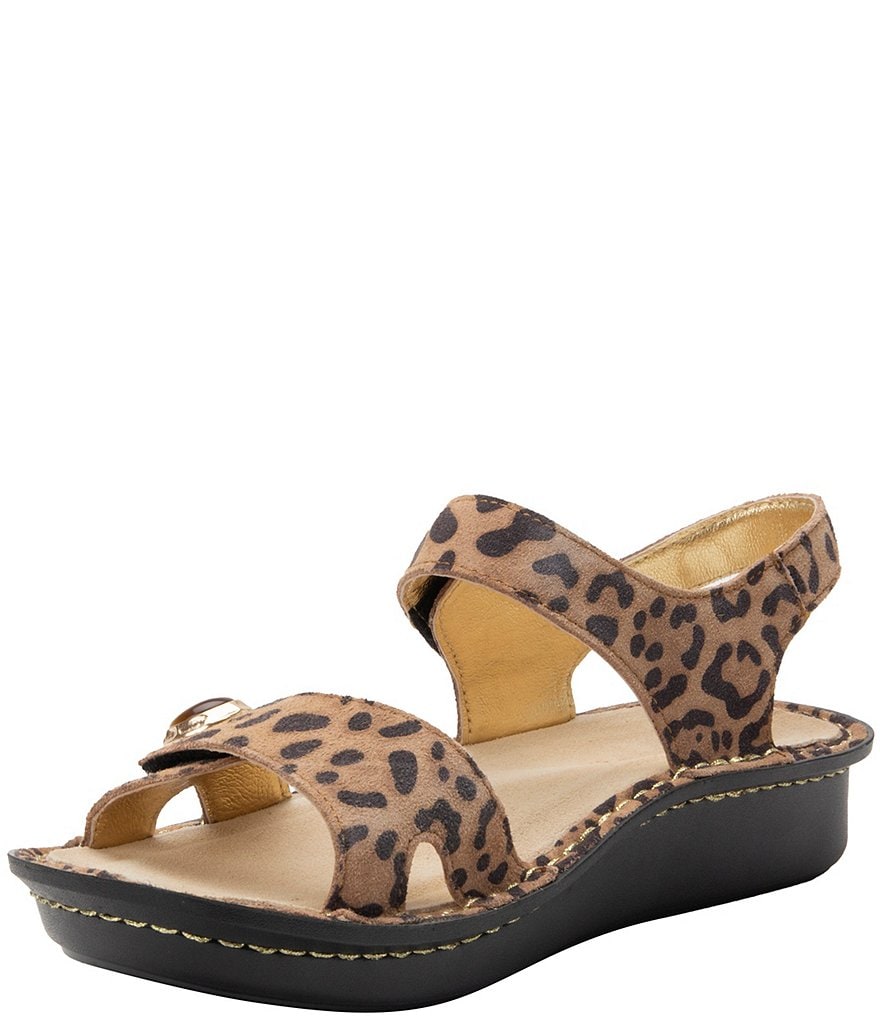Alegria Vienna Printed Leather Sandals