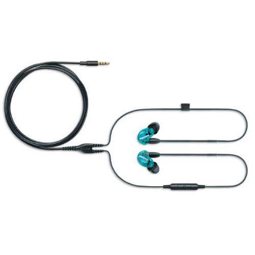 Shure SE215 Special Edition Earphones with Remote & Mic Cable, Blue