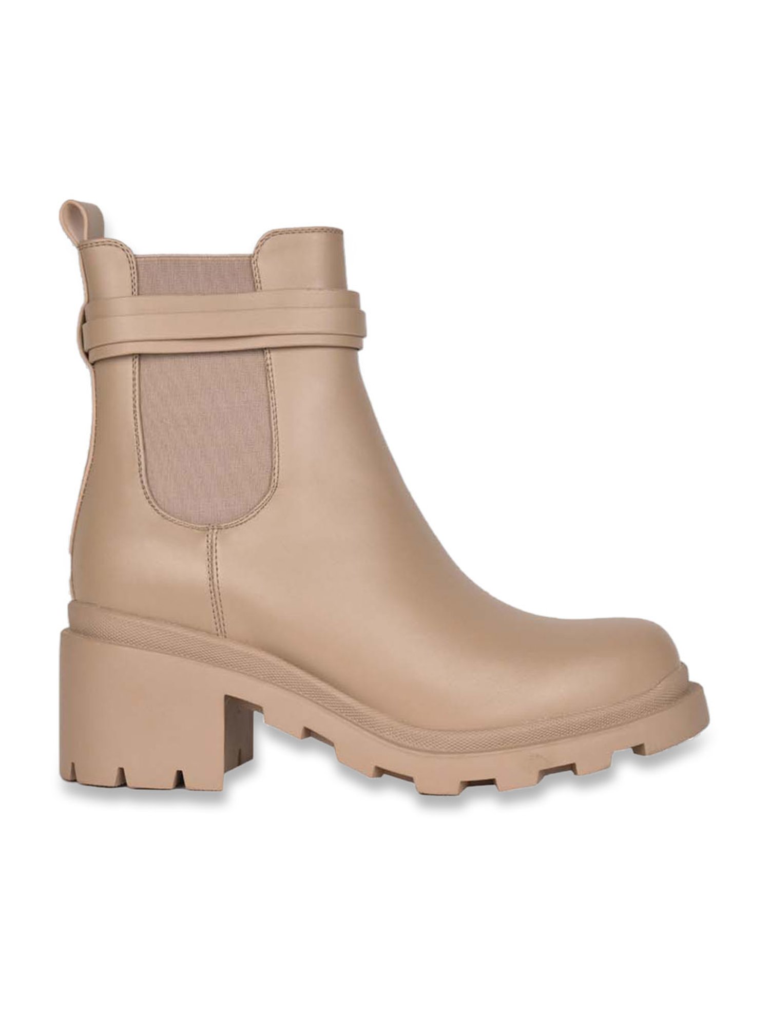 Ronnie Grey Women's Beige Casual Boots