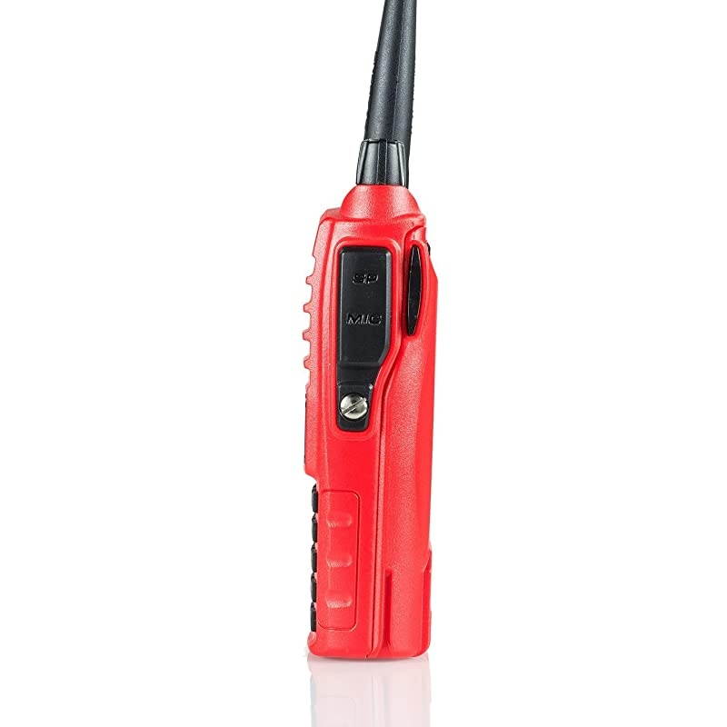 UV82HP RED High Power Dual Band Radio 136174mhz VHF 400520mhz UHF Amateur Ham Portable TwoWay
