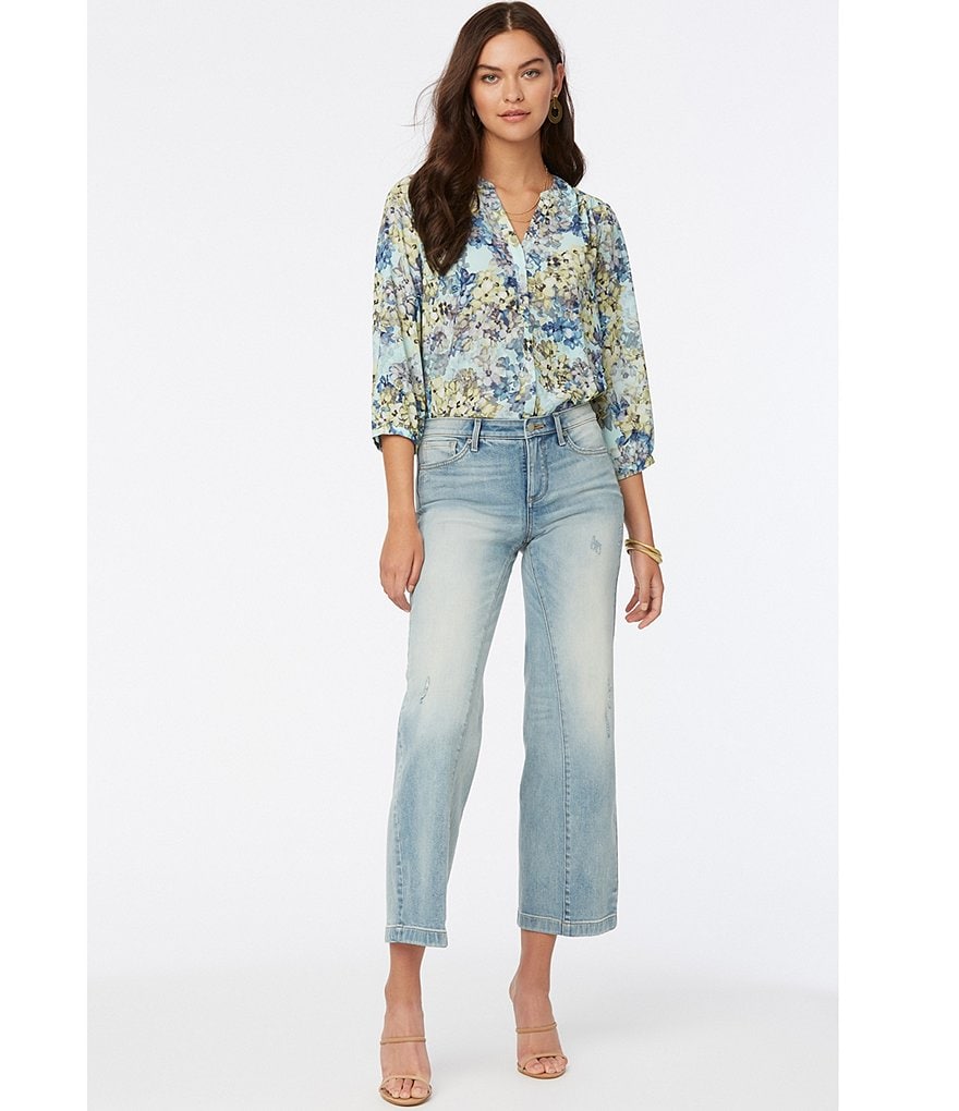 NYDJ Teresa Trouser Ankle High Rise Contoured Inseam Jeans