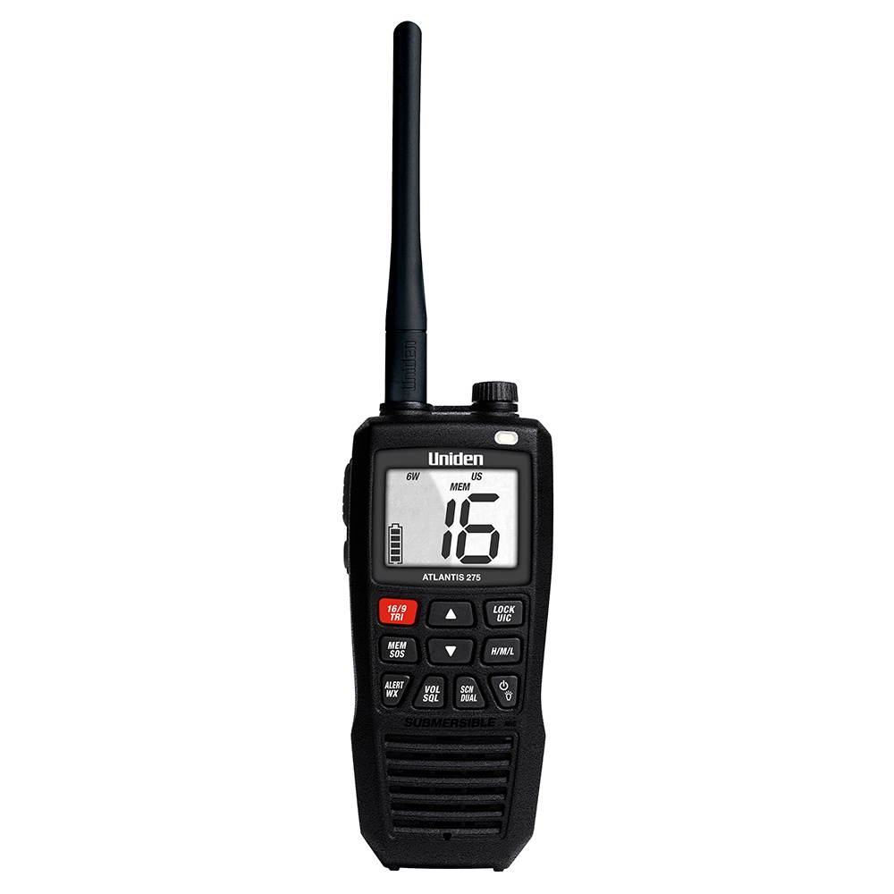 Uniden Atlantis 275 Floating Handheld VHF Marine Radio - ATLANTIS 275