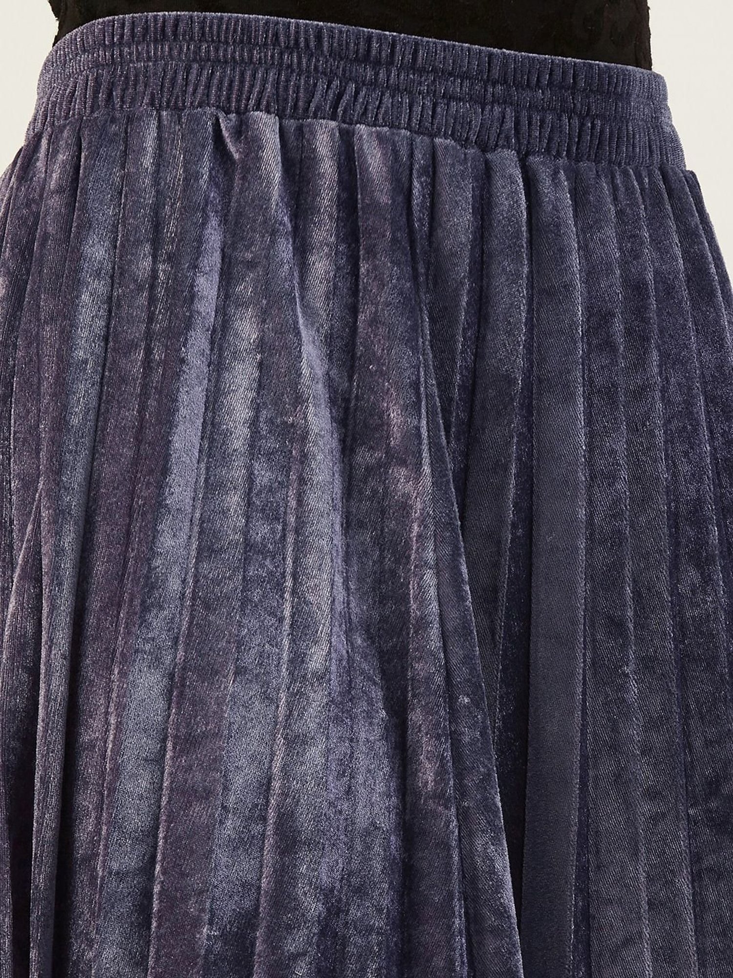 Anvi Be Yourself Grey Printed A-Line Skirt