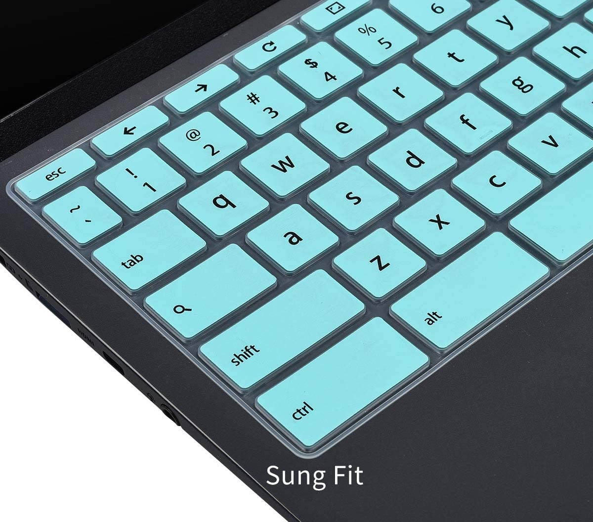 CaseBuy Premium Keyboard Cover for 2020 HP Chromebook 11 11a-na0010nr/na0021nr/na0030nr/na0040nr/na0050nr/na0060nr HP Chromebook 11A G8 Chromebook x360 11 G3 EE Chromebook X360 12b-ca0010nr Mint