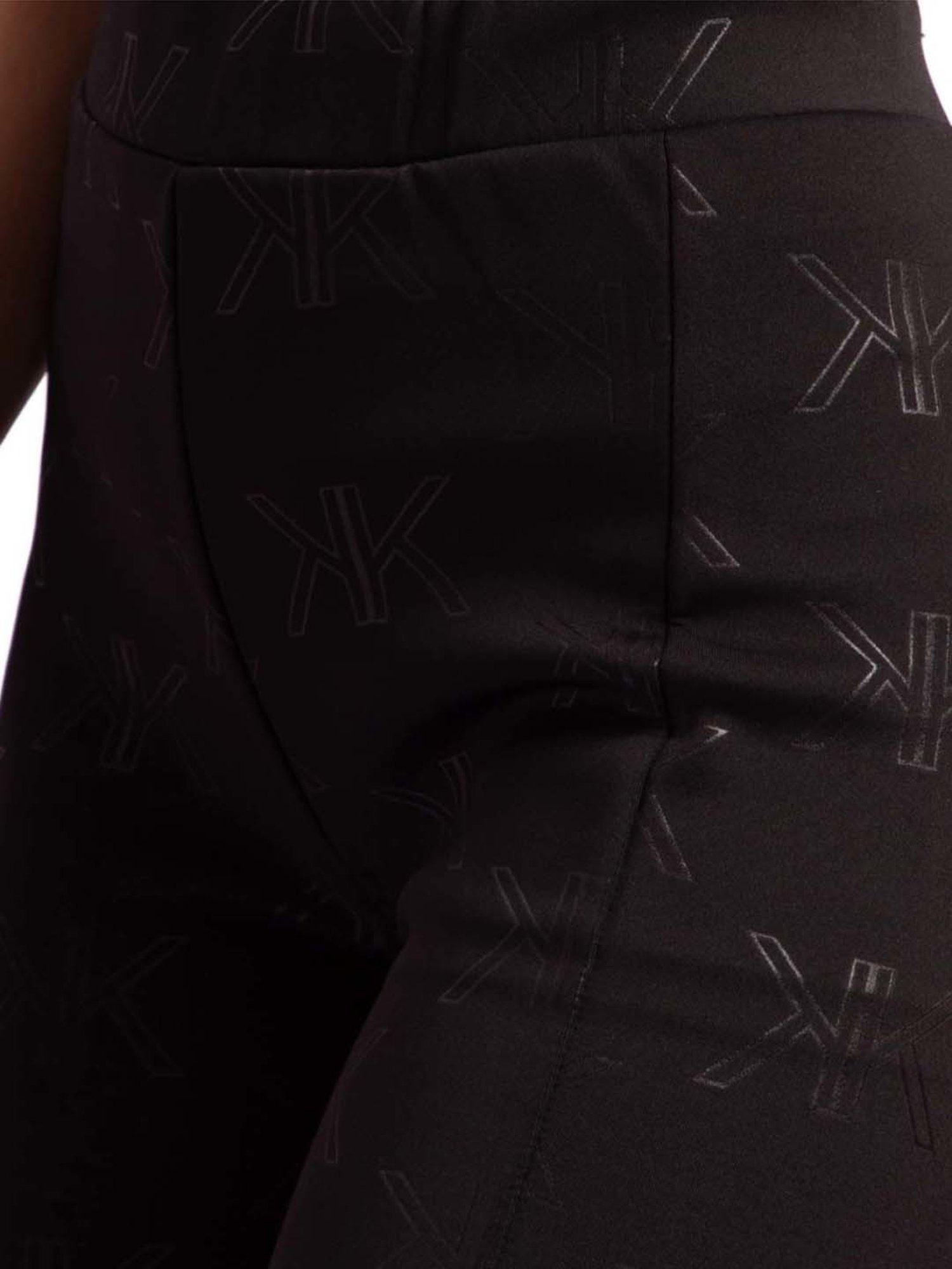 KENDALL + KYLIE Black High Rise Bootcut Pants