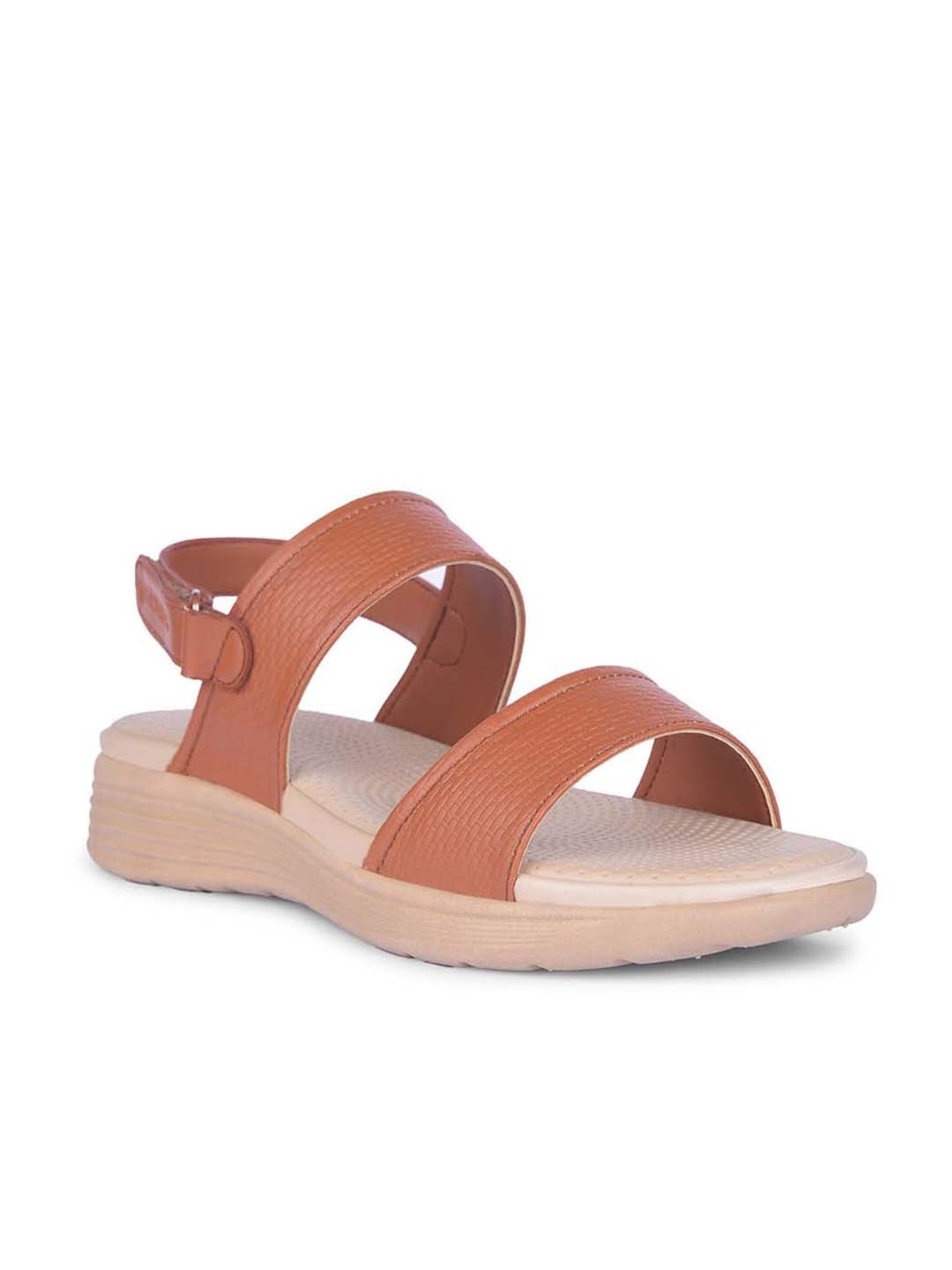 Healers by Liberty Women's Tan Back Strap Wedges