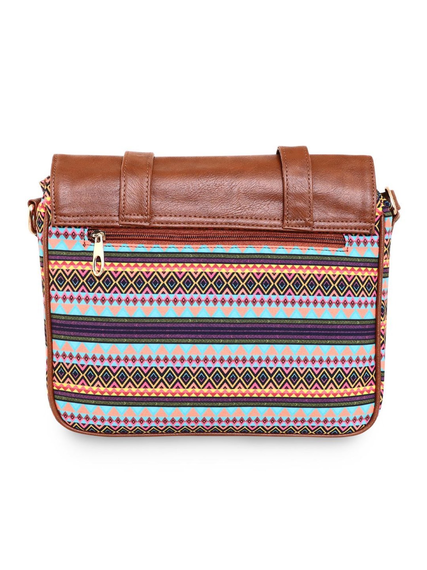 Sabhyata Multicolor Printed Medium Cross Body Bag