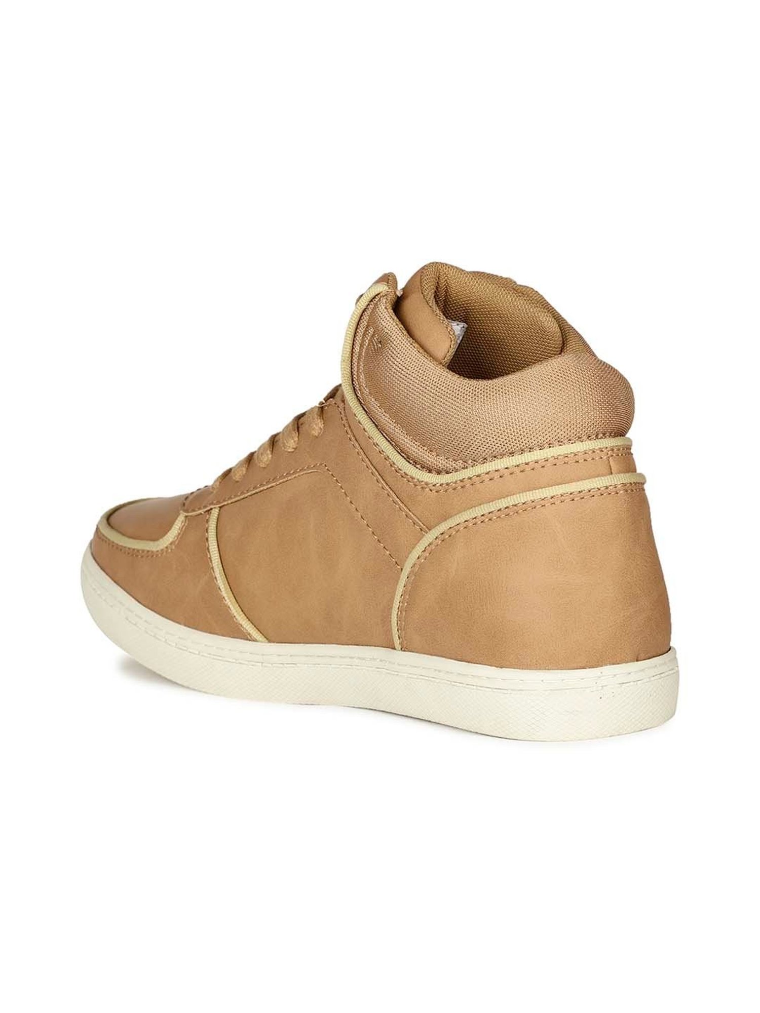 North Star by Bata Men's New Brown Ankle High Sneaker