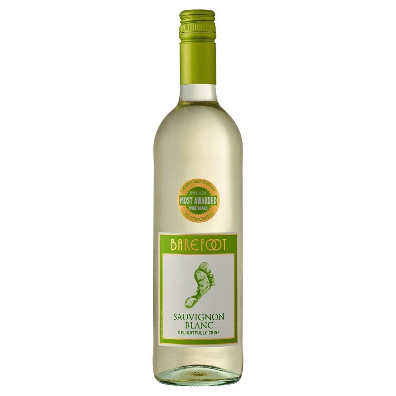 Barefoot Sauvignon Blanc White Wine - 750ml Bottle
