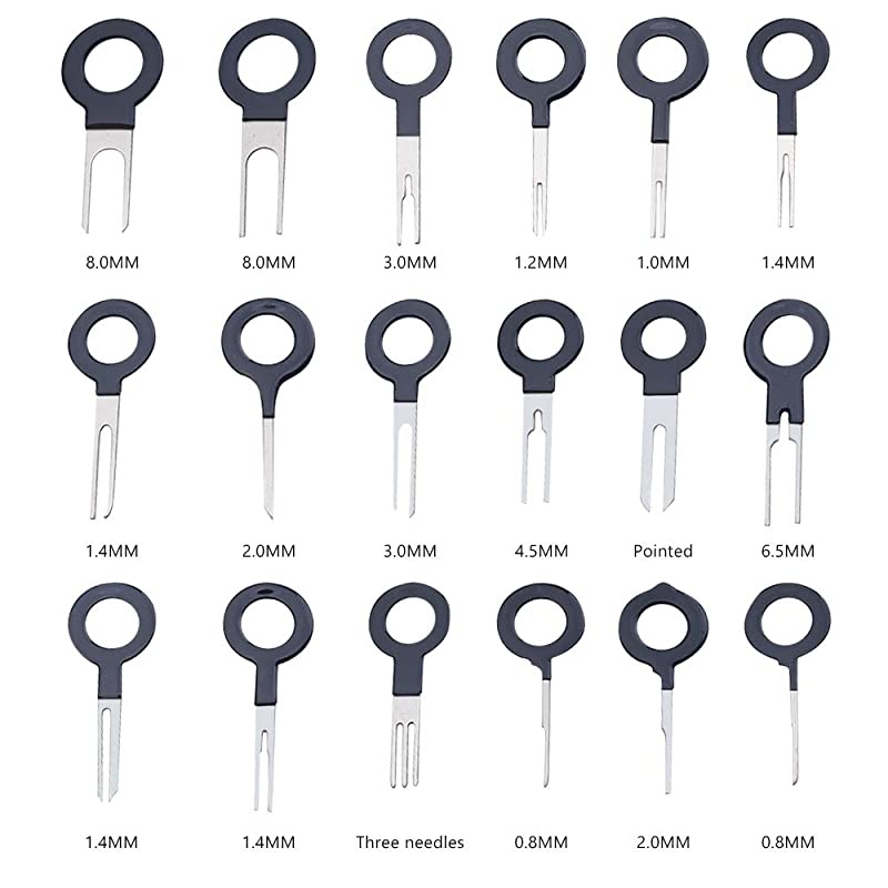 Removal Tool Kit 39Pcs for Car Connector and Other Household Devices Wire Connector Pin Extractors